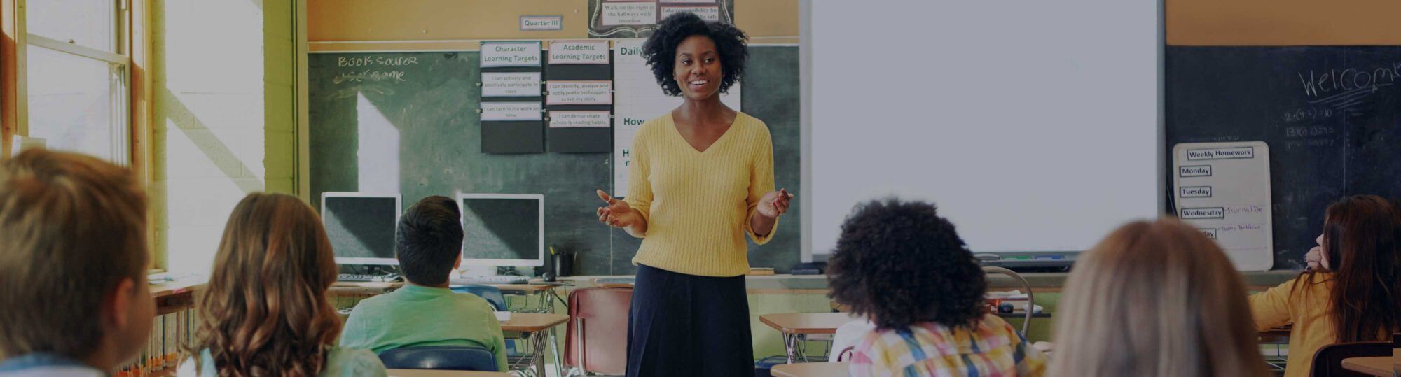 A teacher delivers a sexual health lesson to a classroom of students